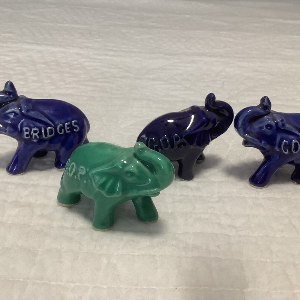 1958 ceramic GOP figurines from New Hampshire
